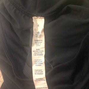 Lululemon running pace skirt size 4